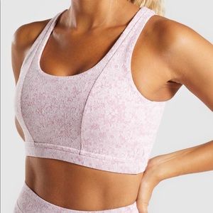 Gymshark Fleur Texture Sports Bra